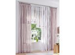 my home Gardine »Dimona«, (2 St.), 2er-Set, transparent, Voile, Polyester