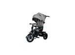 Lorelli Tricycle Jaguar 4 in 1 Schiebestange Sitz drehbar, verstellbar, Faltdach dunkelgrau
