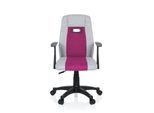 hjh OFFICE Kinderdrehstuhl KIDDY EXTRA Stoff mit Armlehnen