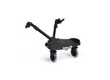 Cangaroo Trittbrett Follow me faltbar, universelle Montage, Kinderwagenaufsatz schwarz