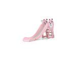 Moni Kinderrutsche Pooh 18024, Basketballkorb, bis 40 kg, 172 cm Rutschlänge rosa