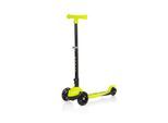 Chipolino Kinderroller Robby 3 LED-Räder Lenker höhenverstellbar klappbar Bremse gelb
