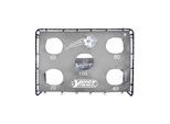 Best Sporting Fußballtor GOAL grau 213 x 152cm mit Netz und Torwand für Torwandschießen