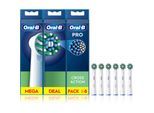 Oral-B PRO Cross Action têtes de remplacement pour brosse à dents 6 pcs
