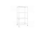 Karat Metallregal Rocky Pulverbeschichtet weiß 5 Böden