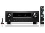 Denon AVR-X2800H DAB 7.2 AV-Receiver (Bluetooth, LAN (Ethernet), WLAN, mit DAB), schwarz