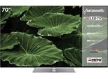 Hanseatic 70Q850UDS QLED-Fernseher (177 cm/70 Zoll, 4K Ultra HD, Android TV, Smart-TV), schwarz|silberfarben