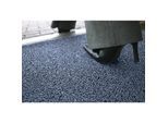 COBA Schmutzfangmatte, schwer entflammbar, Breite 1200 mm, pro lfd. m, blau