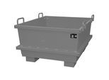 eurokraft pro Universalcontainer, Volumen 0,5 m³, mausgrau, ab 2 Stk