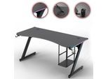 MY SIT Gaming Tisch Gizmo mit LED Beleuchtung