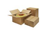 ratioform terra Wellpapp-Faltkarton, Länge 450 bis 499 mm, LxBxH 450 x 400 x 150 mm, 1-wellig, ab 60 Stk
