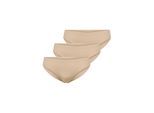ONLY Slip »ONLTRACY INVISIBLE 3-PACK RIB BRIEF«, (Set, 3 St.)