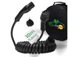 TPFNet Typ 2 Spiral-Ladekabel 7.2kW, 32A, 1-Phasig, 5m