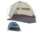 UQUIP Automatik Strandmuschel Speedy Strandzelt Reise Wind Sonnen Schutz UV50+ Farbe: sand