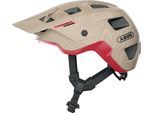 Mountainbikehelm ABUS "MODROP" Helme Gr. M Kopfumfang: 54 cm - 58 cm, beige (dusky camel) Fahrradhelme für Erwachsene