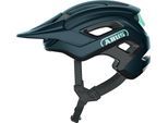 Mountainbikehelm ABUS "CLIFFHANGER" Helme Gr. S Kopfumfang: 51 cm - 55 cm, blau (midnight blue) Fahrradhelme für Erwachsene