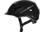 Fahrradhelm ABUS "PEDELEC 2.0" Gr. L, schwarz (velvet schwarz), Helme, L Kopfumfang: 56cm - 62cm