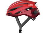 Rennradhelm ABUS "STORMCHASER" Helme Gr. XL Kopfumfang: 61 cm - 63 cm, rot (blaze red) Fahrradhelme