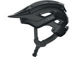 Mountainbikehelm ABUS "CLIFFHANGER" Gr. M, schwarz (velvet schwarz), Helme, M Kopfumfang: 54cm - 58cm