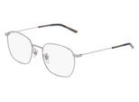 Gucci GG0681O Unisex-Brille inkl. Gläser Vollrand Eckig Metall-Gestell 54mm/20mm/150mm, silber