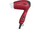 BOMANN Reisehaartrockner HTD 8005 CB, 1300 W, mit Klappgriff, rot