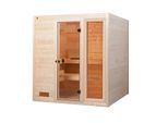 weka Massivholz-Sauna VALIDA Gr. 3 Sparset 9,0 kW K inkl. integrierter Steuerung