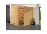 Weka Eck-Sauna Valida 3, 239 x 230,5 x 139 cm