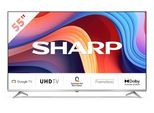 Sharp QLED-Fernseher »55GP6260E 55 3840 x 2160 (Ultra HD 4K), QLED«, 139 cm/55 Zoll, 4K Ultra HD, Google TV