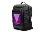 Hyrican Gaming- Laptoprucksack »Striker Game Bag CAMPER NOZ01496« App gesteuertes RBG-LED Display, gepolstert, wasserabweisend, mit Thermofach, Für Notebooks bis 17,3 Zoll und Tablets bis 12 Zoll, Geheimfach, USB-Handy-Ladefunktion