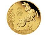 10 Unzen Gold Lunar III Hase 2023