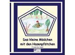 Das kleine Mädchen mit den Hasenpfötchen - Friederike Hapel, Kartoniert (TB)