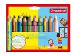 STABILO Malstift »Woody 3 in 1«