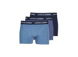 Jack & Jones Boxershorts »JACALASKA BAMBOO TRUNKS 3 PACK«, (Packung, 3 St.)