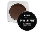 NYX Augenbrauen-Gel Professional Makeup Tame and Frame Brow Pomade, schwarz