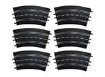 Carrera® Autorennbahn »Kurven 3/30° 6 Stück«, (Set)