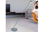 LED-Stehlampe Puk Floor Mini Single chrom