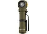 ArmyTek Wizard C2 Pro Olive White LED Taschenlampe mit Gürtelclip akkubetrieben 2500 lm 115 g