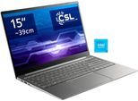 CSL Notebook "R'Evolve C15 v3" Notebooks Gr. 500 GB SSD, silberfarben (silber) 15" Notebook