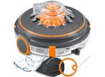 KESSER® Poolroboter Poolreiniger Akku Aqua-9000 inkl. Transporttasche Pool Roboter für bis 80m² Pools, Li-Ion Akku max. 75 min, Kabellos Poolsauger Bodenreinigung Vollautomatisch Bodensauger