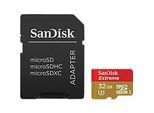 SanDisk Extreme micro SDHC, SDSDQXL-032G-G46A, 32 GB