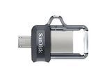 SanDisk Ultra Dual - USB-Flash-Laufwerk - 64 GB - USB 3.0 / micro USB