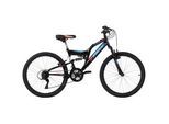 KS Cycling Mountainbike , Rot, Schwarz , Metall , 124x64x18 cm , unisex , Freizeit & Co, Sport & Fitness, Fahrräder, Mountainbikes