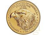 1 Unze Goldmünze American Eagle 2021 - neues Design Type 2