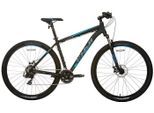 FUJI Bikes Mountainbike Nevada 3.0 LE, 21 Gang Shimano RD-TY500 Schaltwerk, Kettenschaltung, für Herren, Kettenschaltung, schwarz