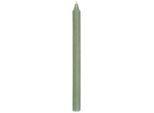 IB Laursen Stabkerze rustikal 29 cm, Höhe 29, Ø 2,2 cm, staubig grün