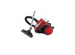 Bodenstaubsauger ohne Beutel - 2,0Liter, Leistungsstarker Motor - 700Watt, Schwarz/Rot
