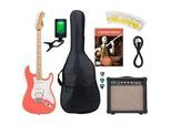 Squier Sonic Stratocaster HSS Tahitian Coral Starter Set