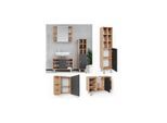 Vicco Badmöbel Set Fynn Spiegelschrank Waschbeckenunterschrank Hochschrank Bad