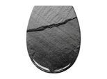 Kleine Wolke WC-Sitz »Slate Schwarz«