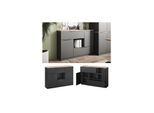 Vicco Sideboard Betti Anthrazit Sonoma 120 x 84 cm 2 Türen 2 Schubladen 1 Fach